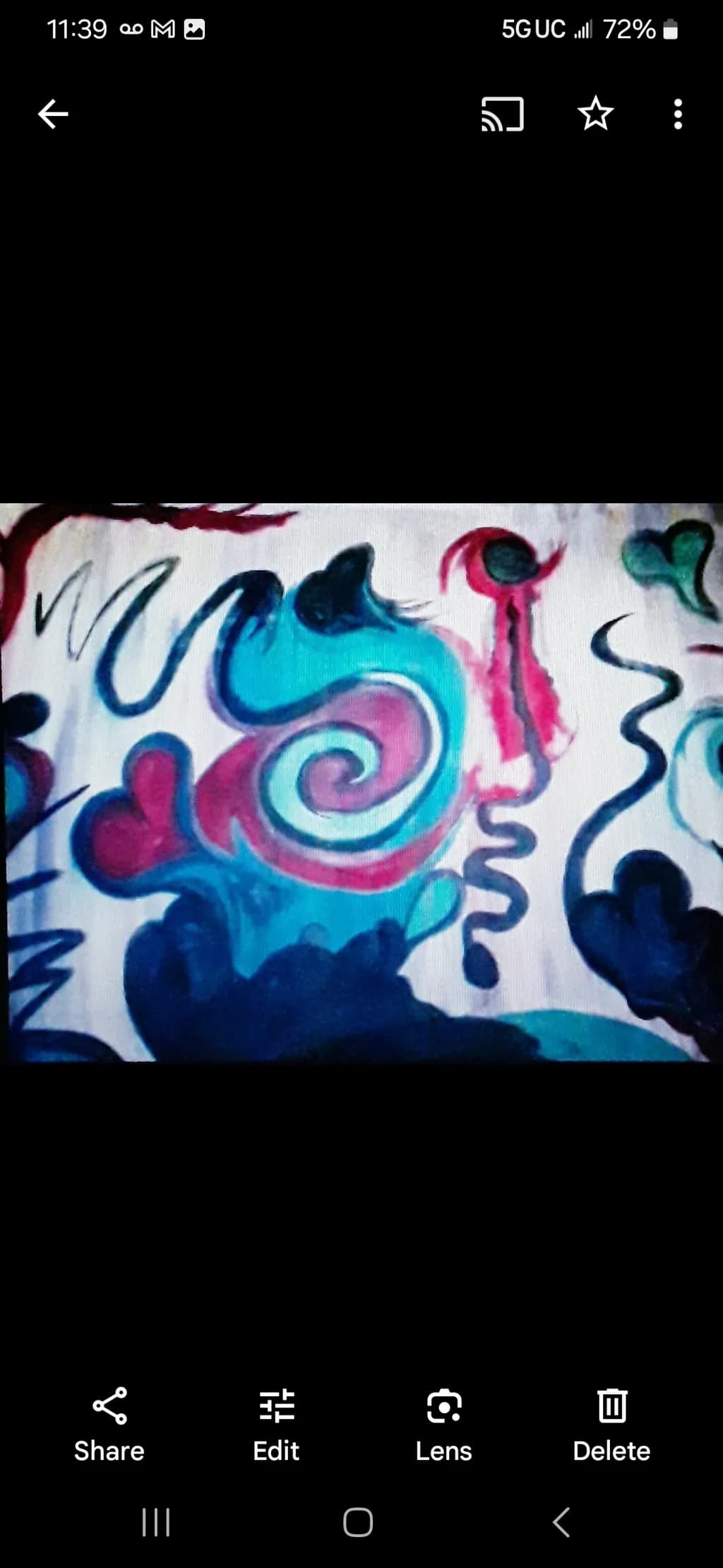 Abstract Spiral Design