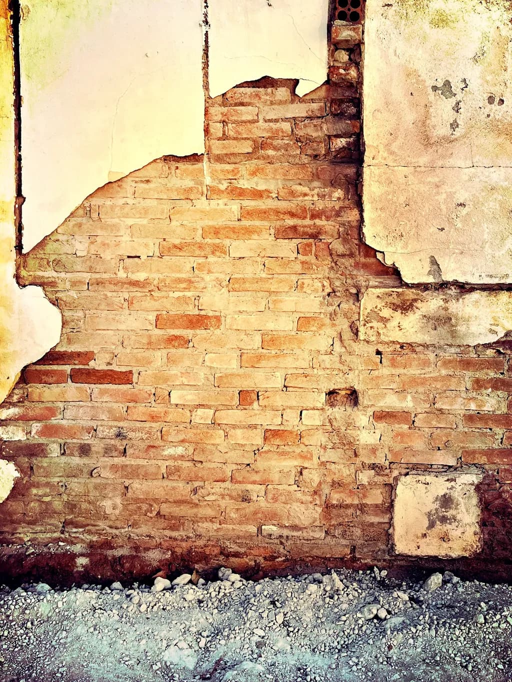 Weathered Brick Wall