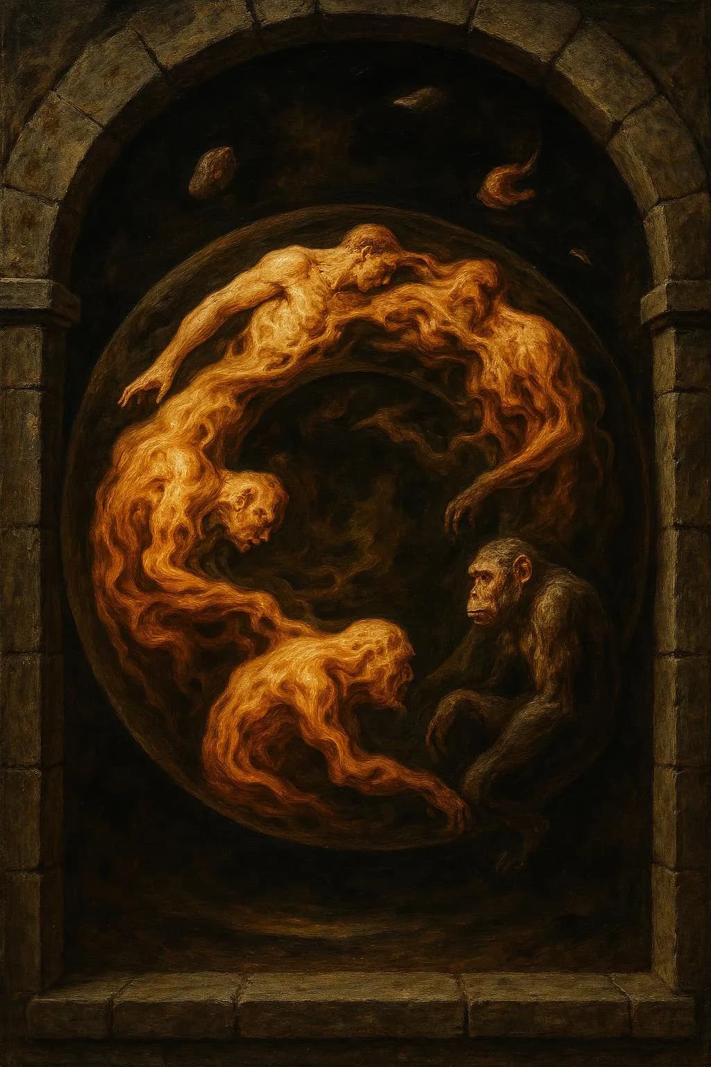 Primal Spiral Evolution