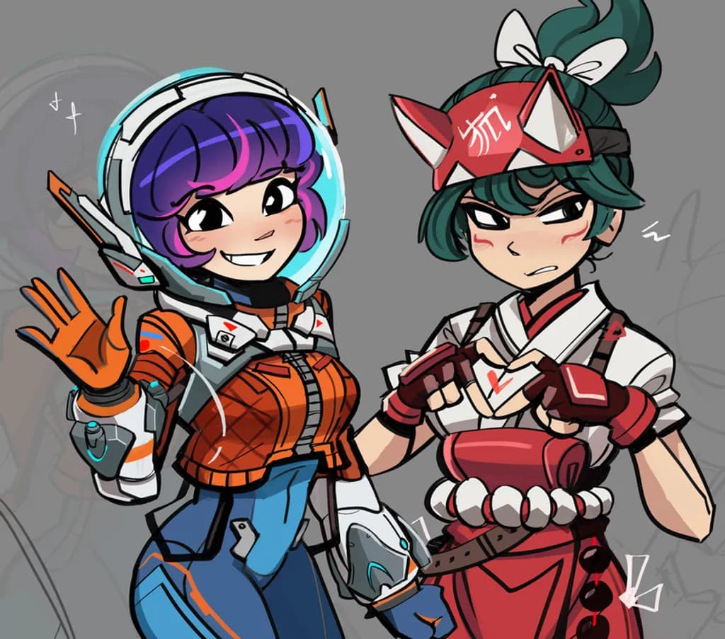 Juno and Kitsune