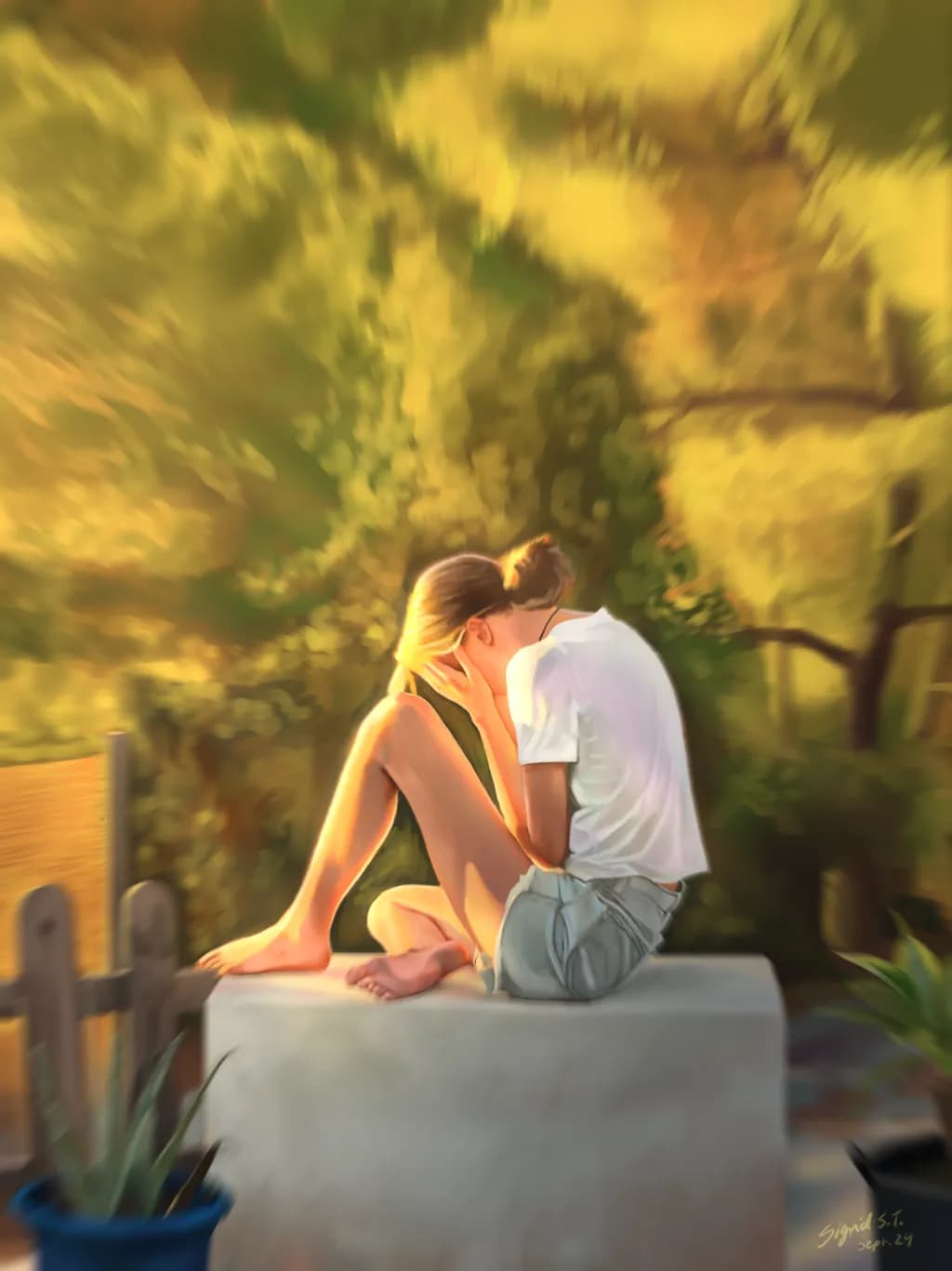 Sunlit Solitude