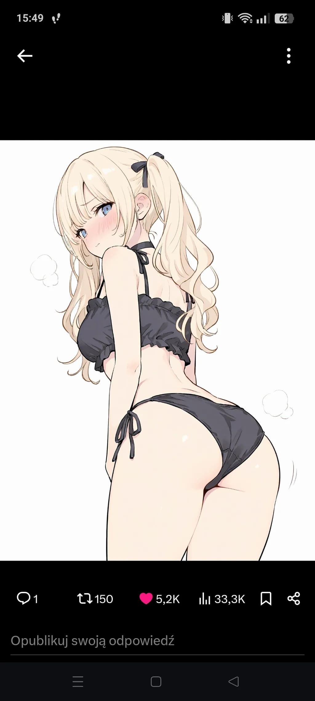 Blush in Black