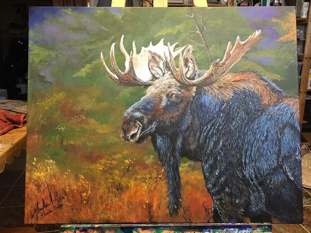 Autumn Moose