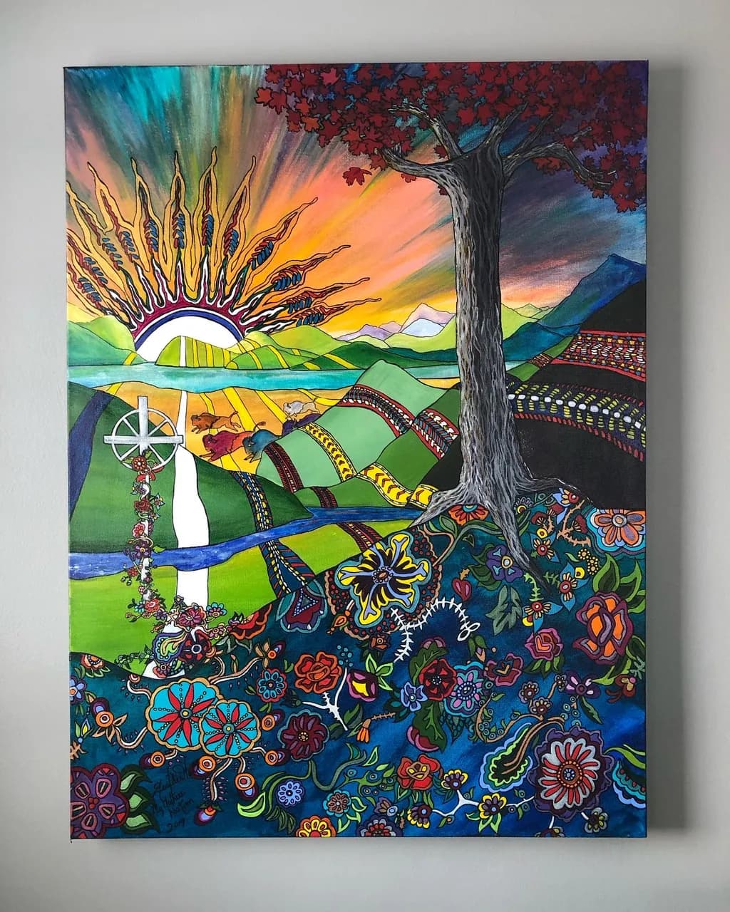 Sunrise Tapestry