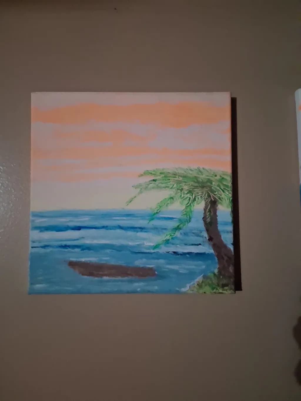Palm Sunset Ocean