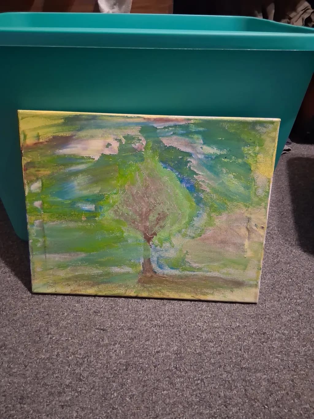 Abstract Tree Landscape