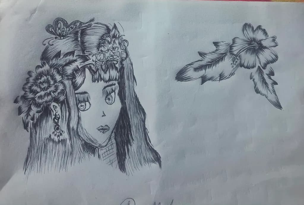 Floral Crown Portrait