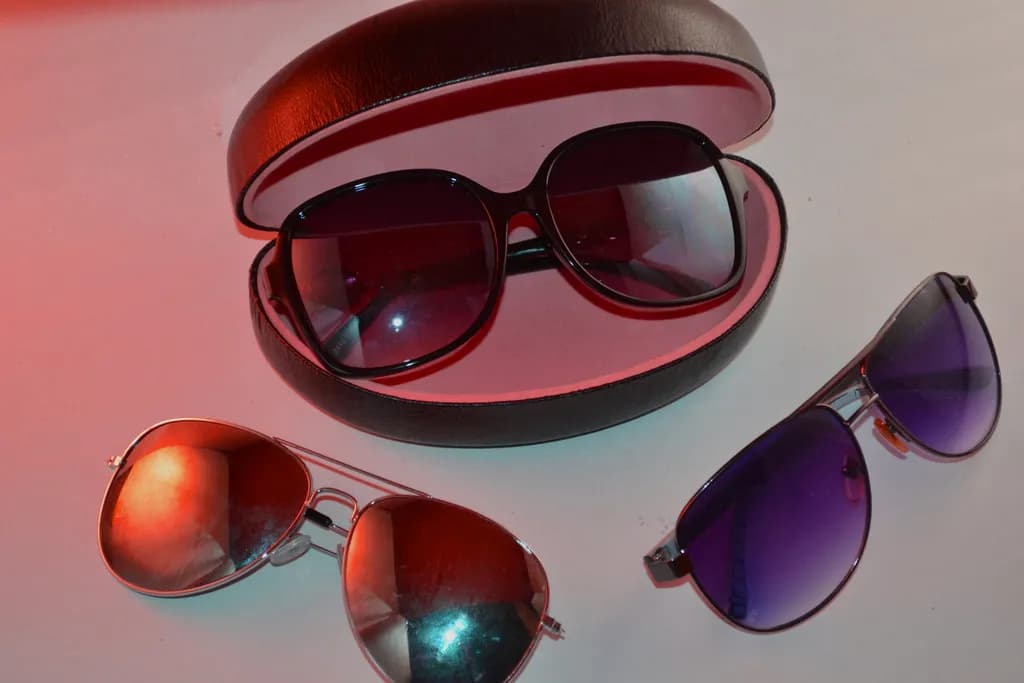 Sunglasses Trio with Case