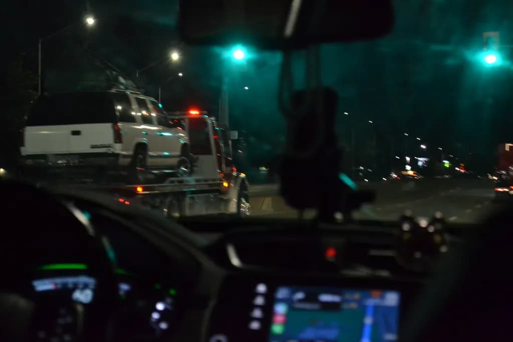 Night Traffic Viewpoint