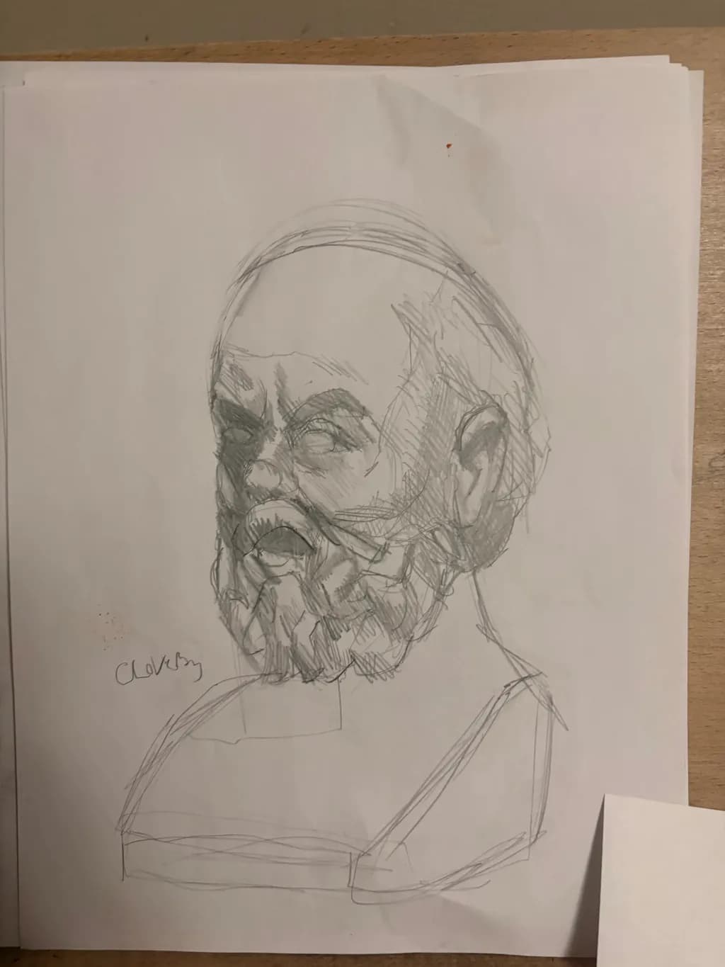 Stoic Philosopher Bust