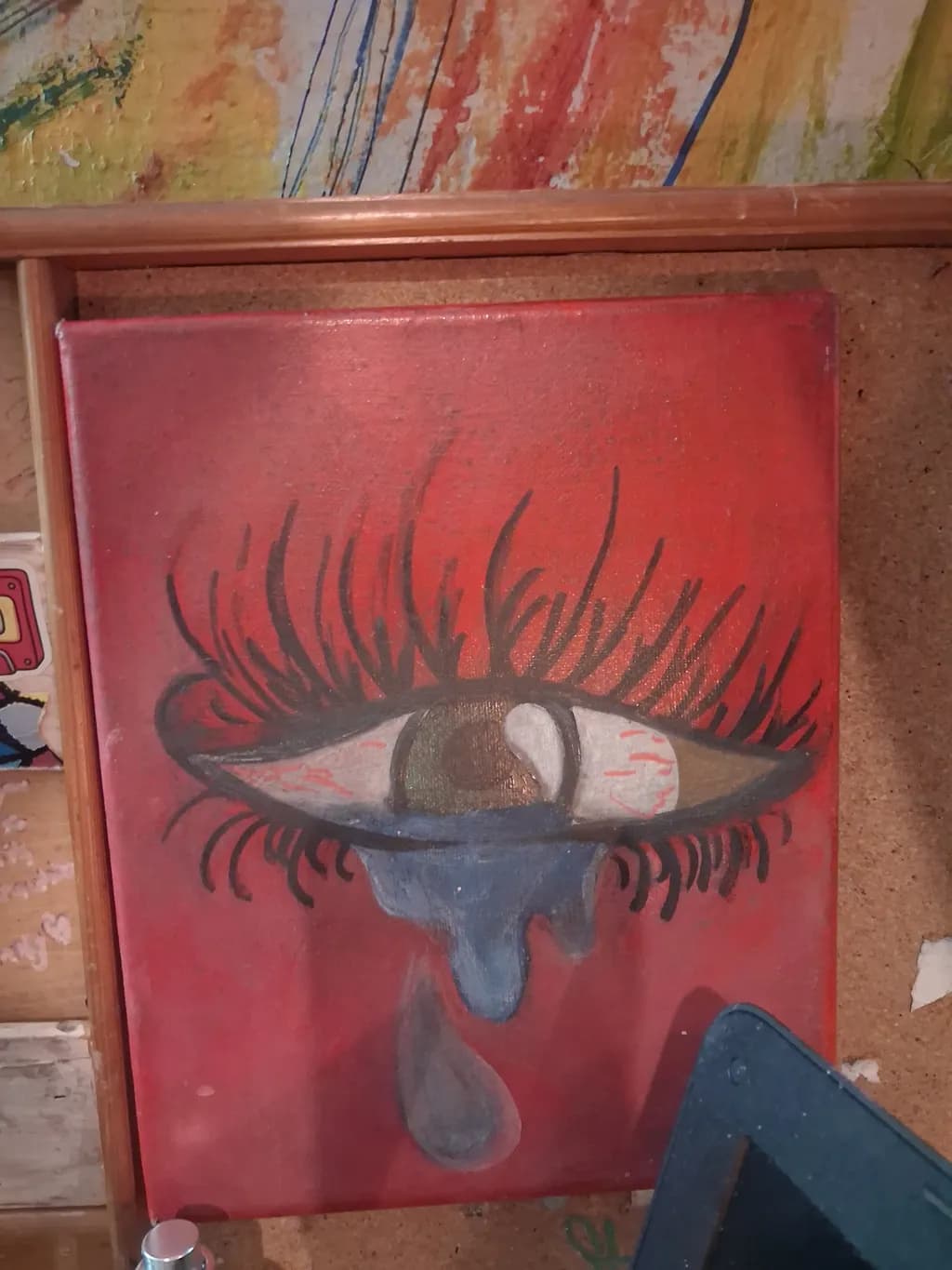 Blue Tear Eye