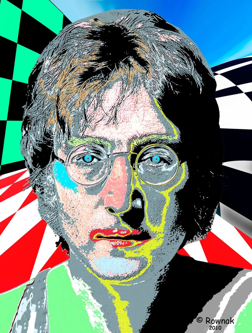 Lennon Pop Art Portrait