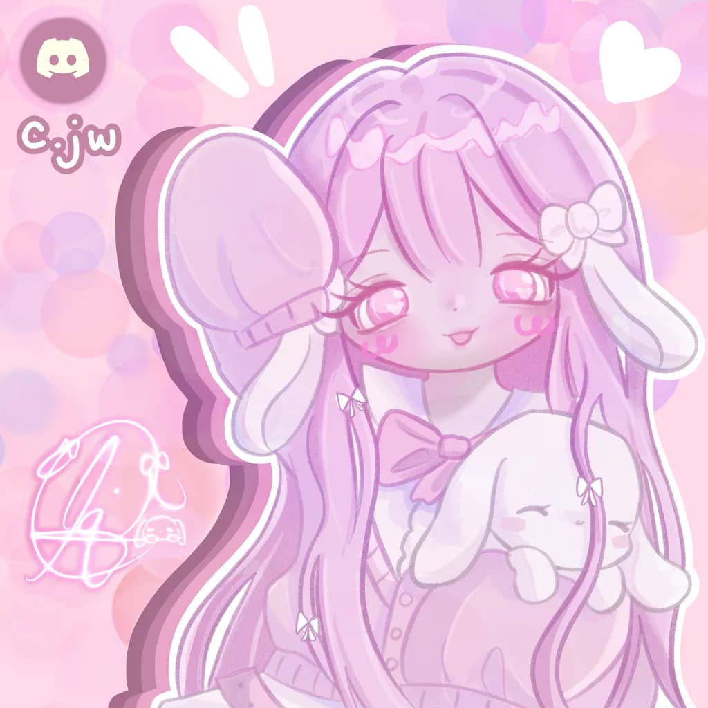 Candy Bunny Embrace
