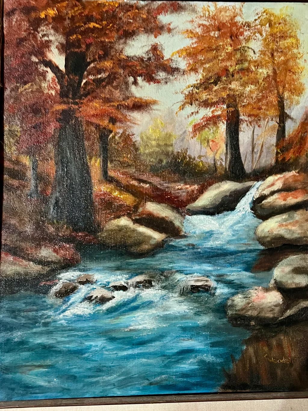 Autumn Cascade