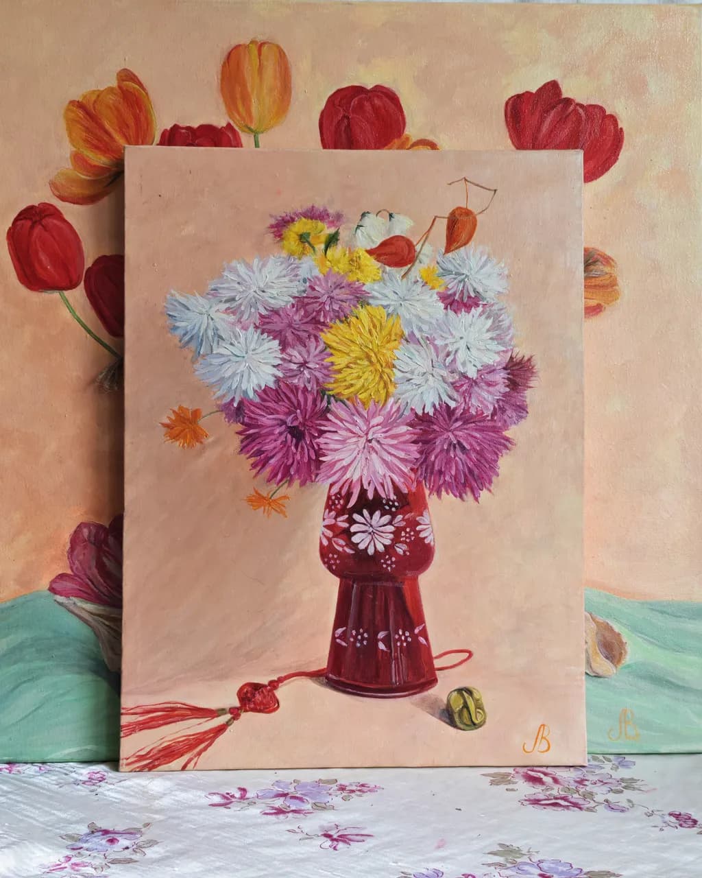 Floral Arrangement Still Life