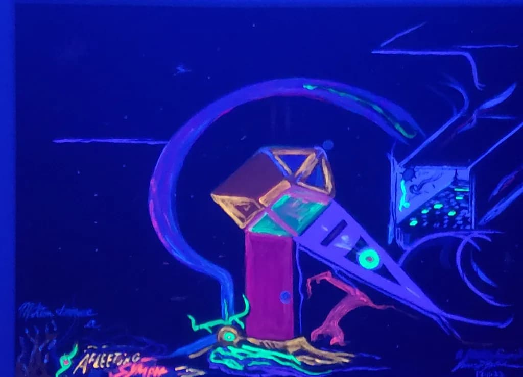 Neon Cubes