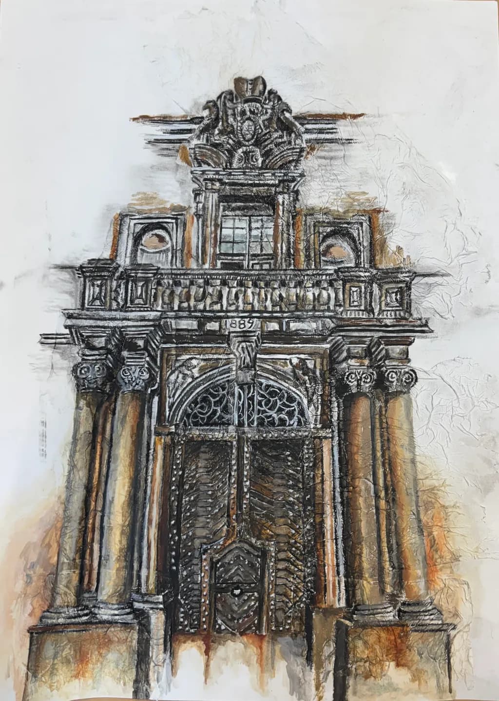 Ornate Entrance 1889