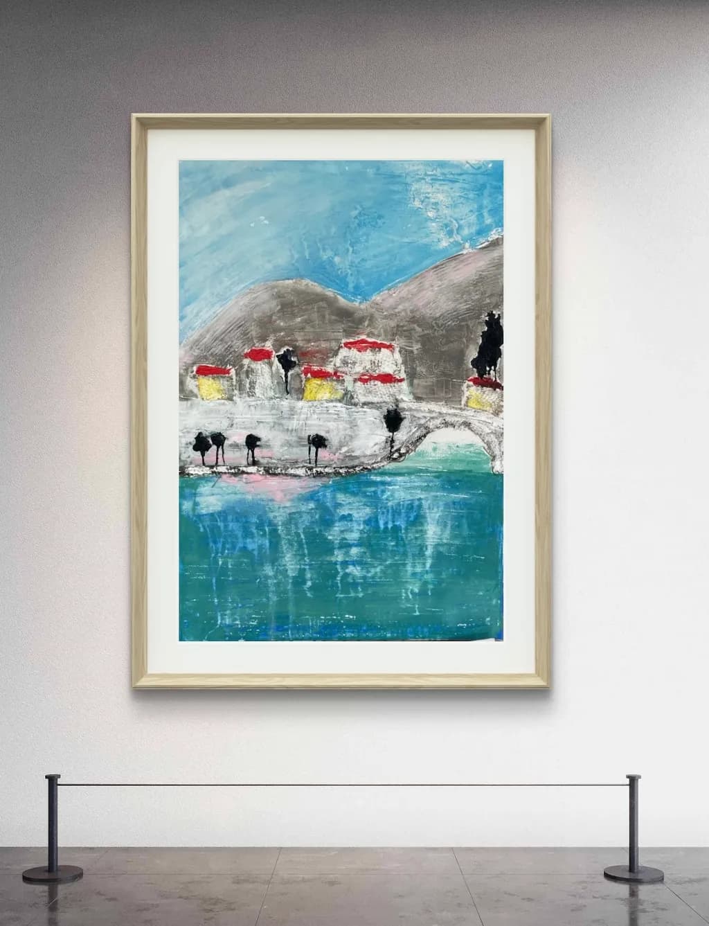Coastal Village Reflections