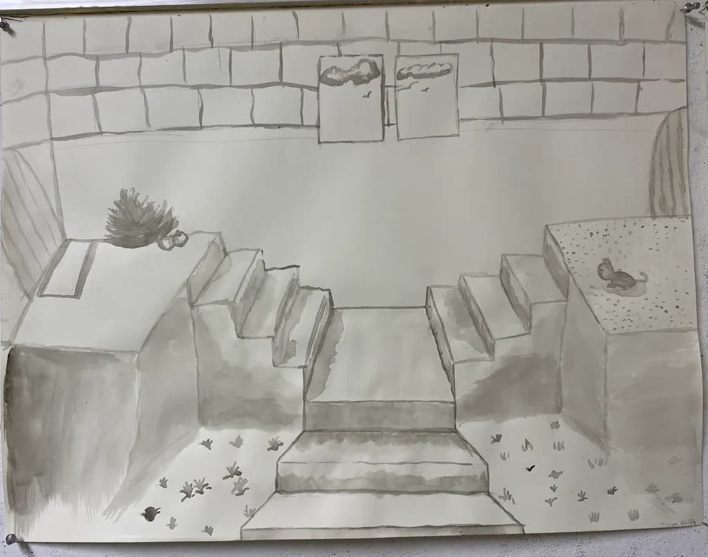 Courtyard Steps
