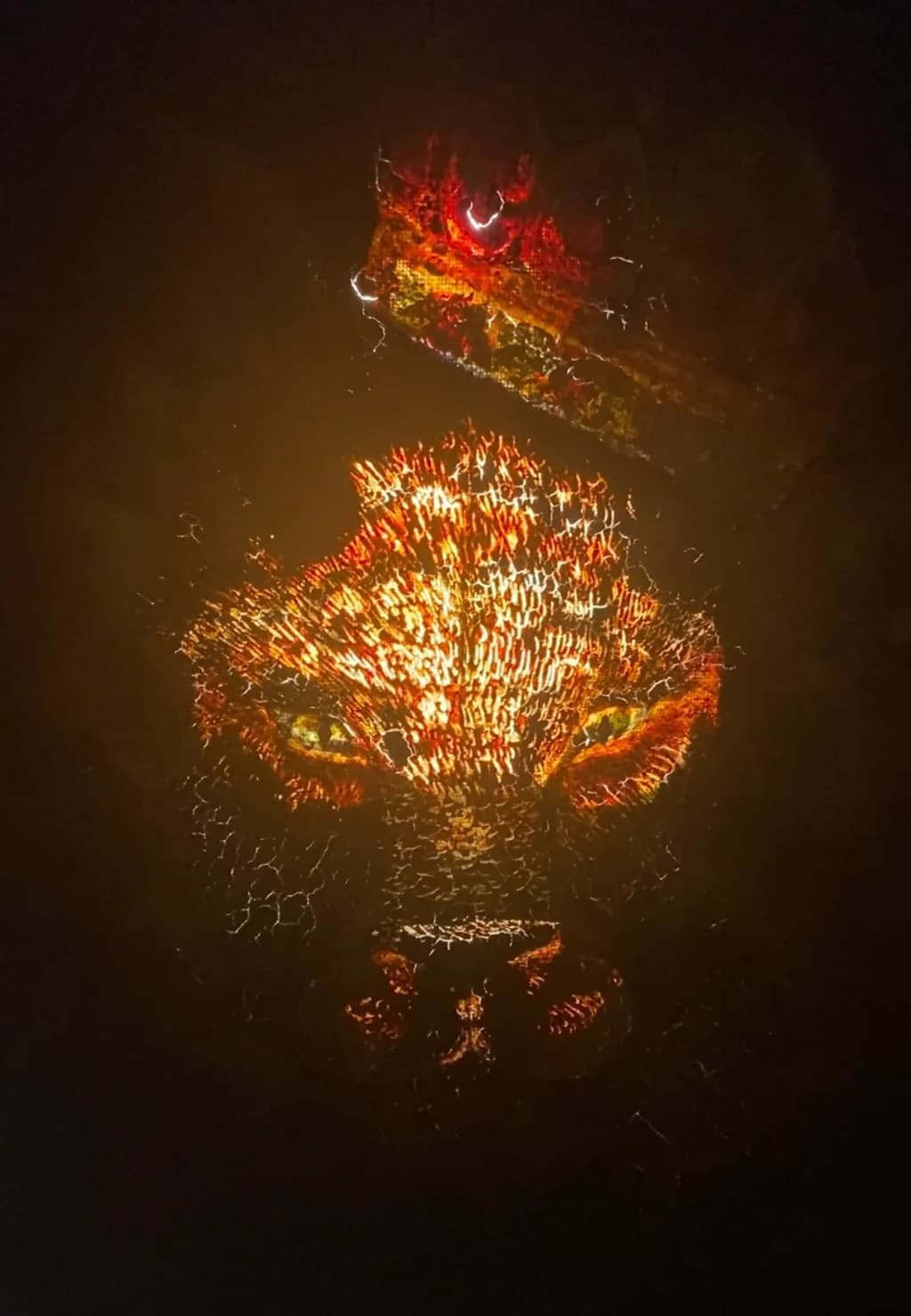 Fiery Leopard Glow