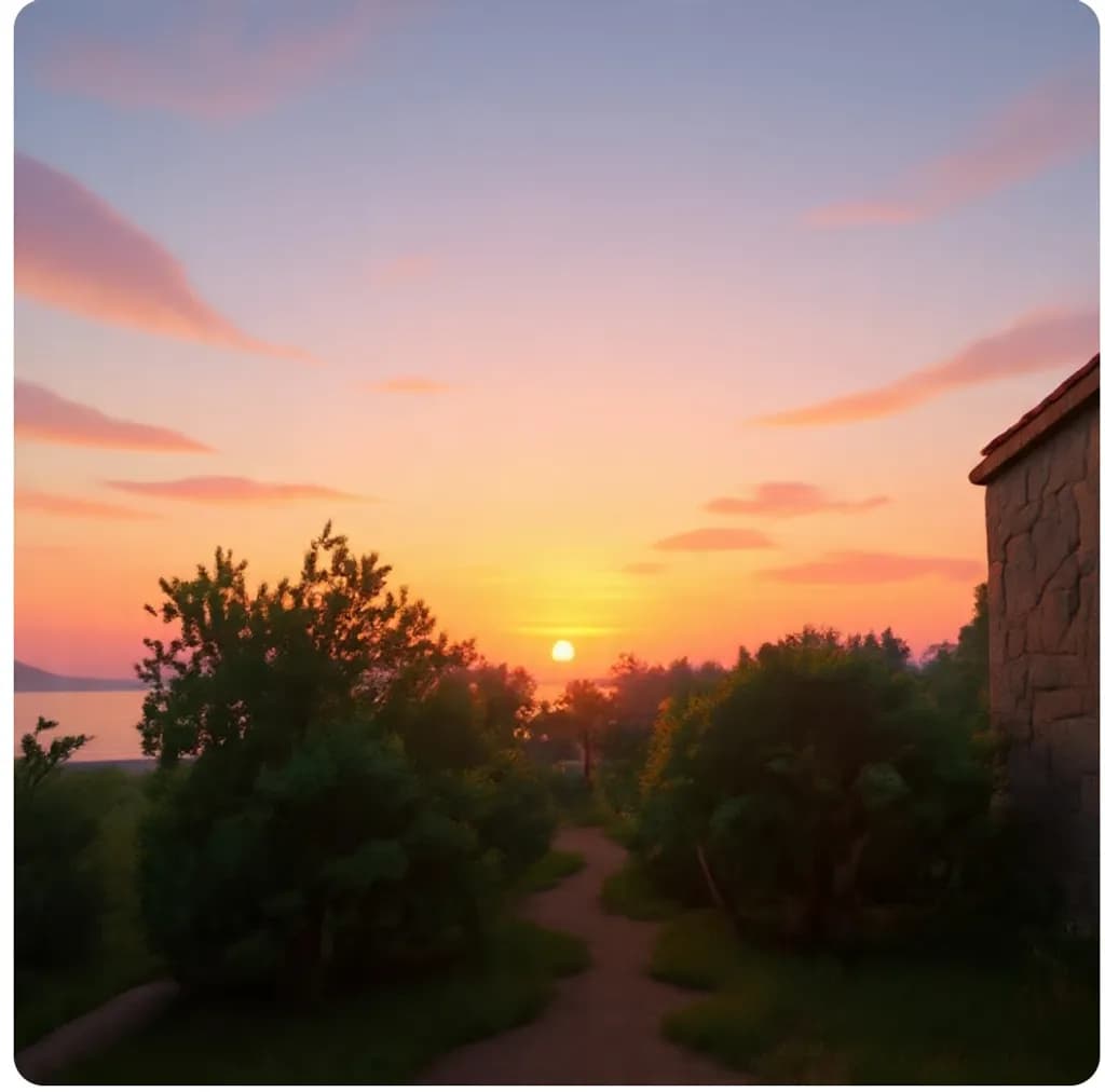 Sunset Pathway