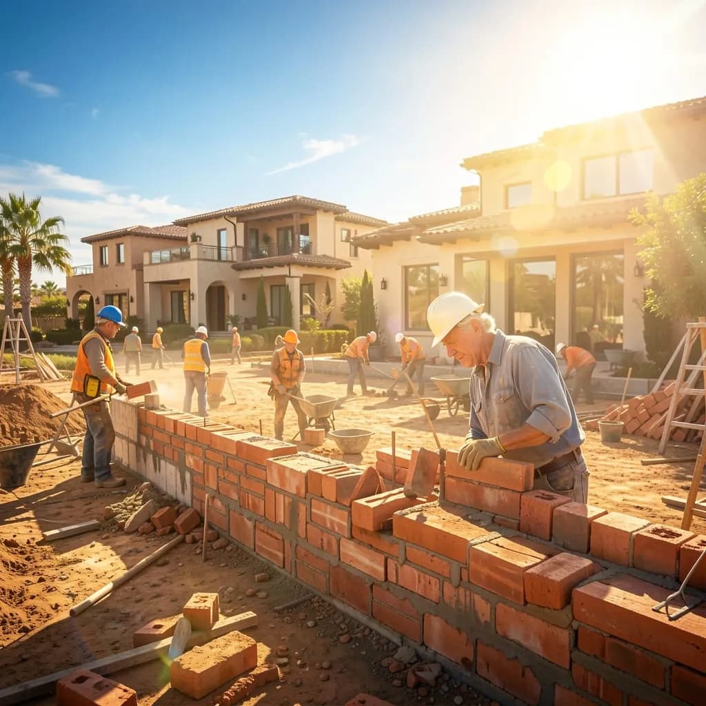 Sunlit Masonry