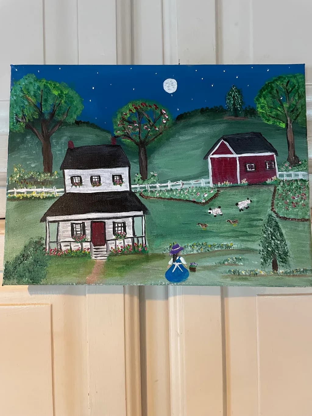 Country Night Farmstead