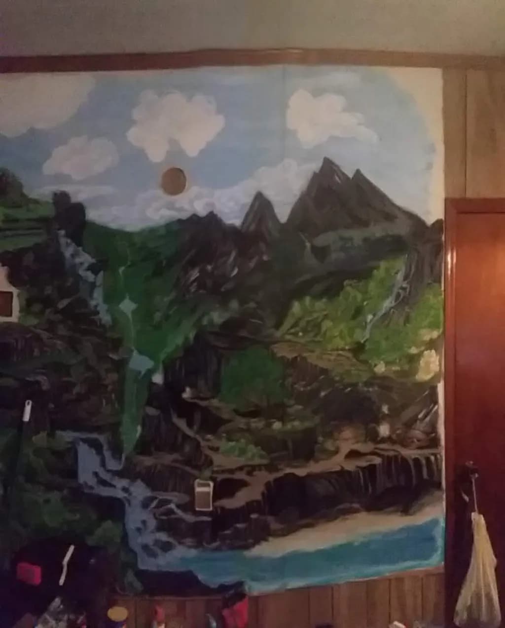 Mountain Cascade Vista
