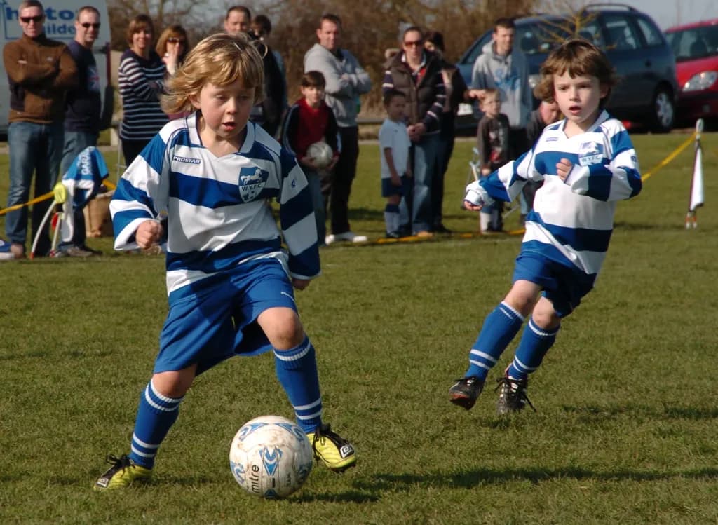 Children's Soccer Match