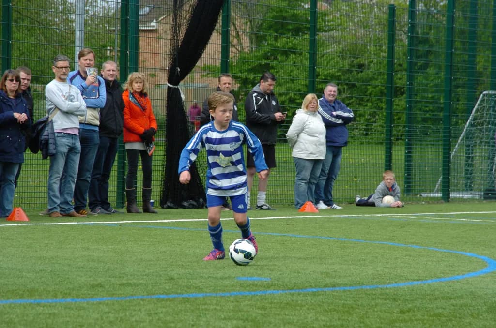 Youth Soccer Action