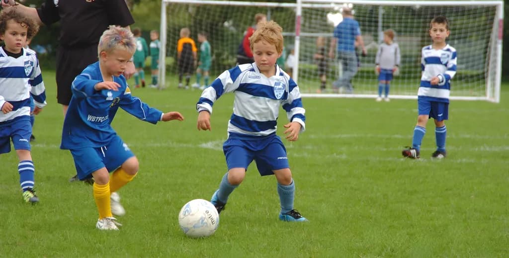 Children's Soccer Match