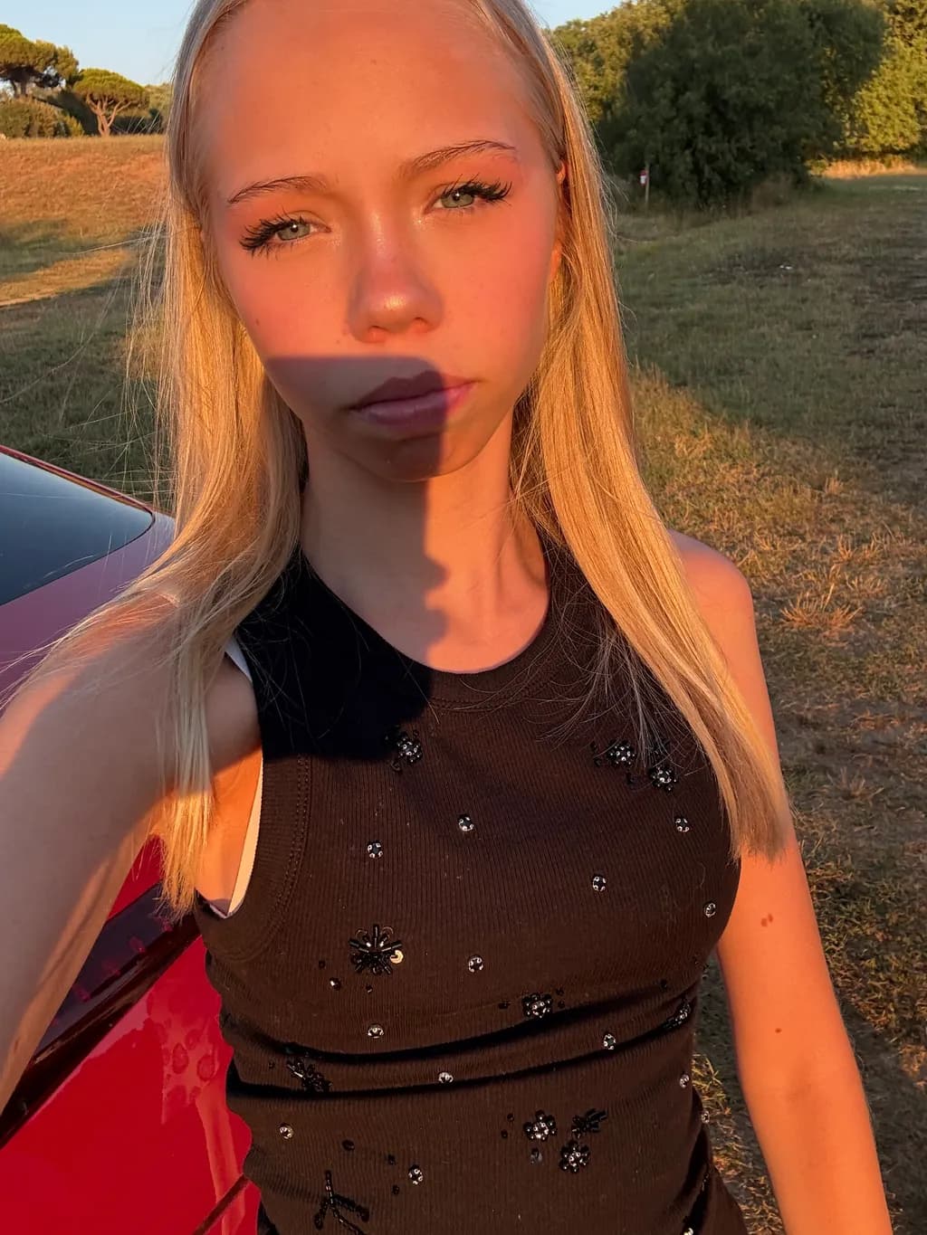 Golden Hour Shadow