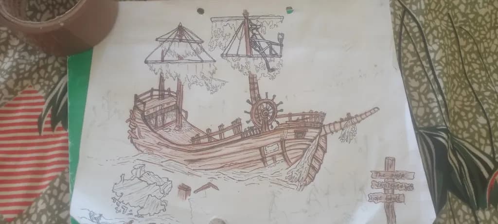 Rustic Shipwreck