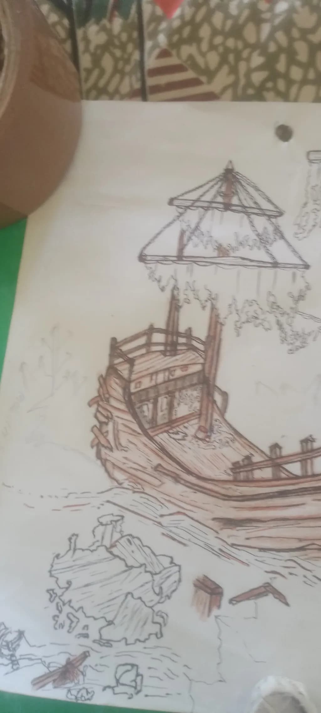 Shipwreck Remnants