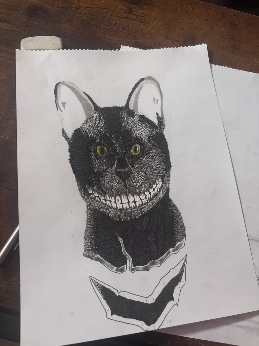 Grinning Phantom Cat
