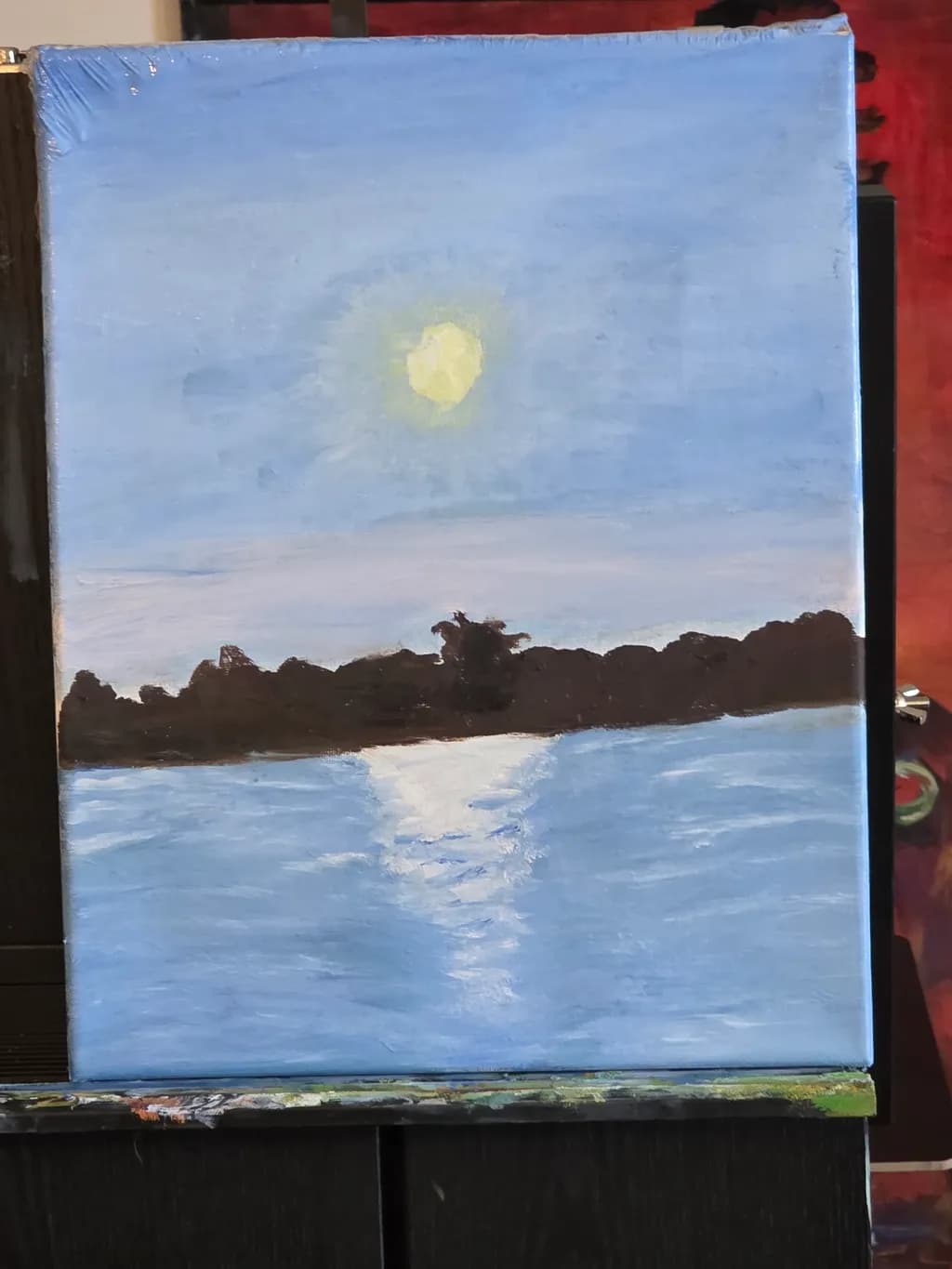 Moonlit Shoreline