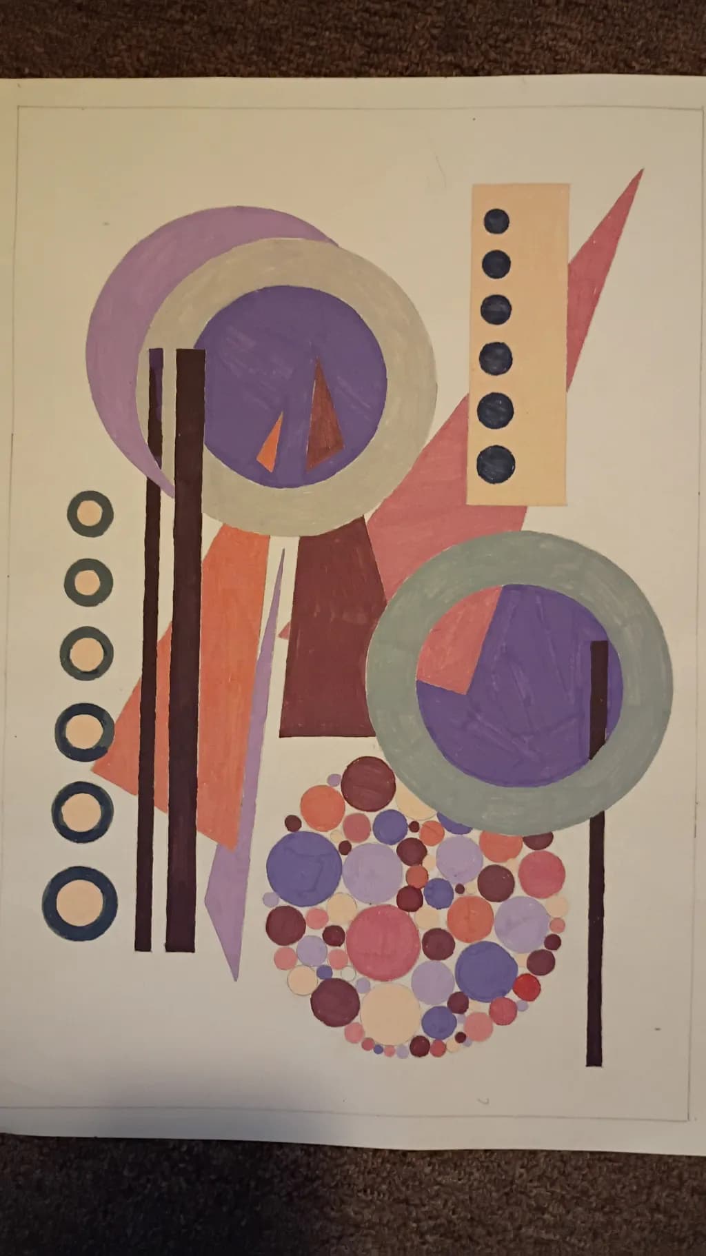 Inbound Circles Abstract