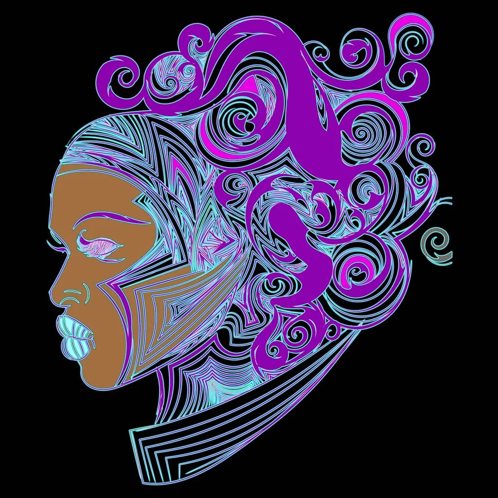 Abstract Portrait Design