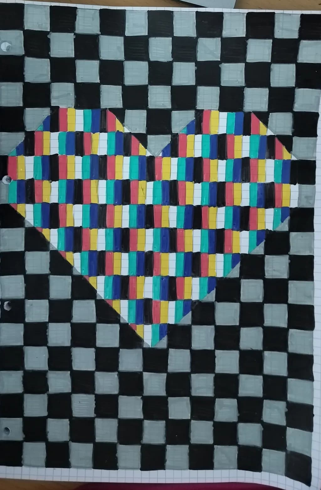 Checkered Heartscape