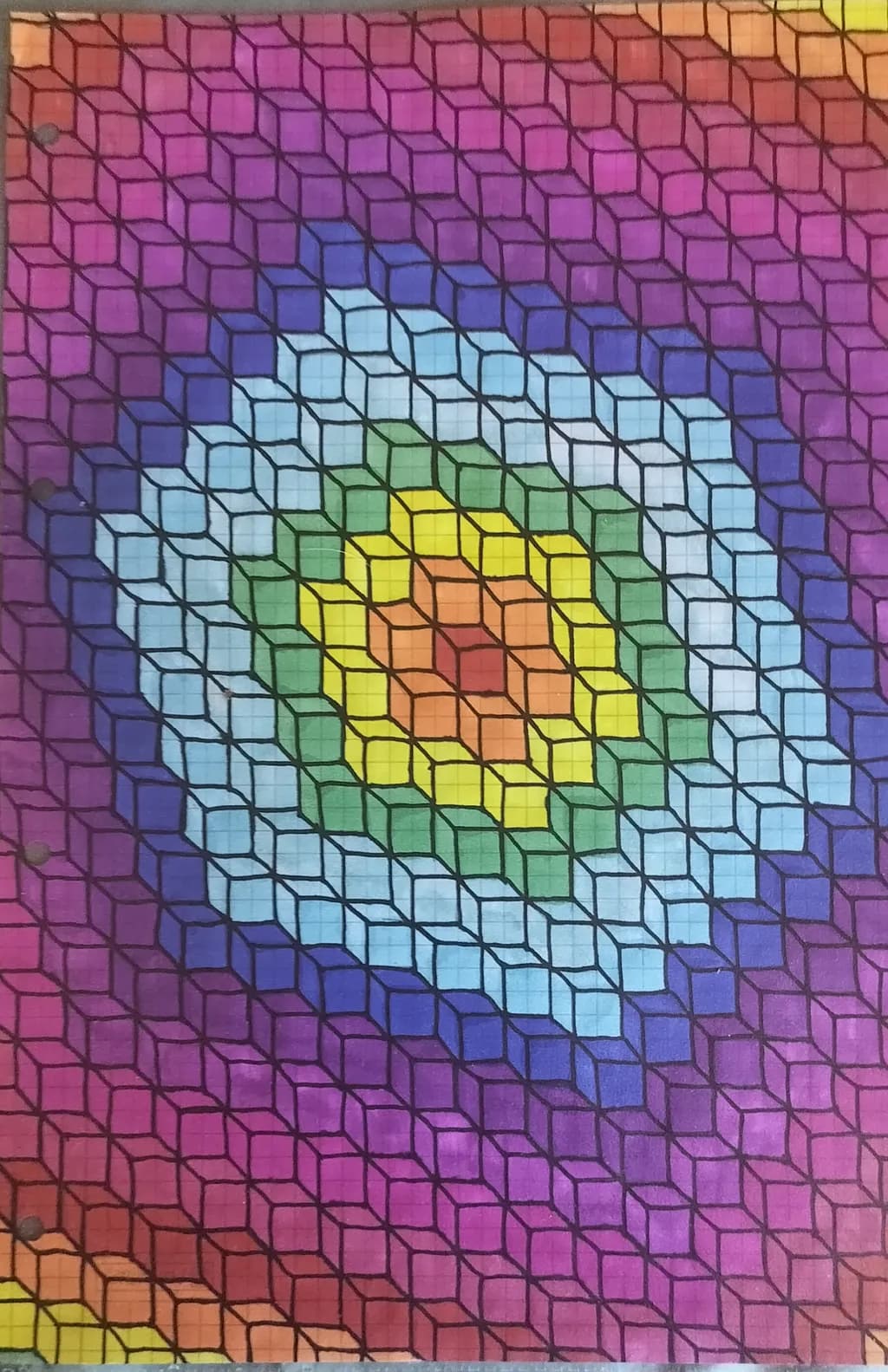 Prismatic Cubes