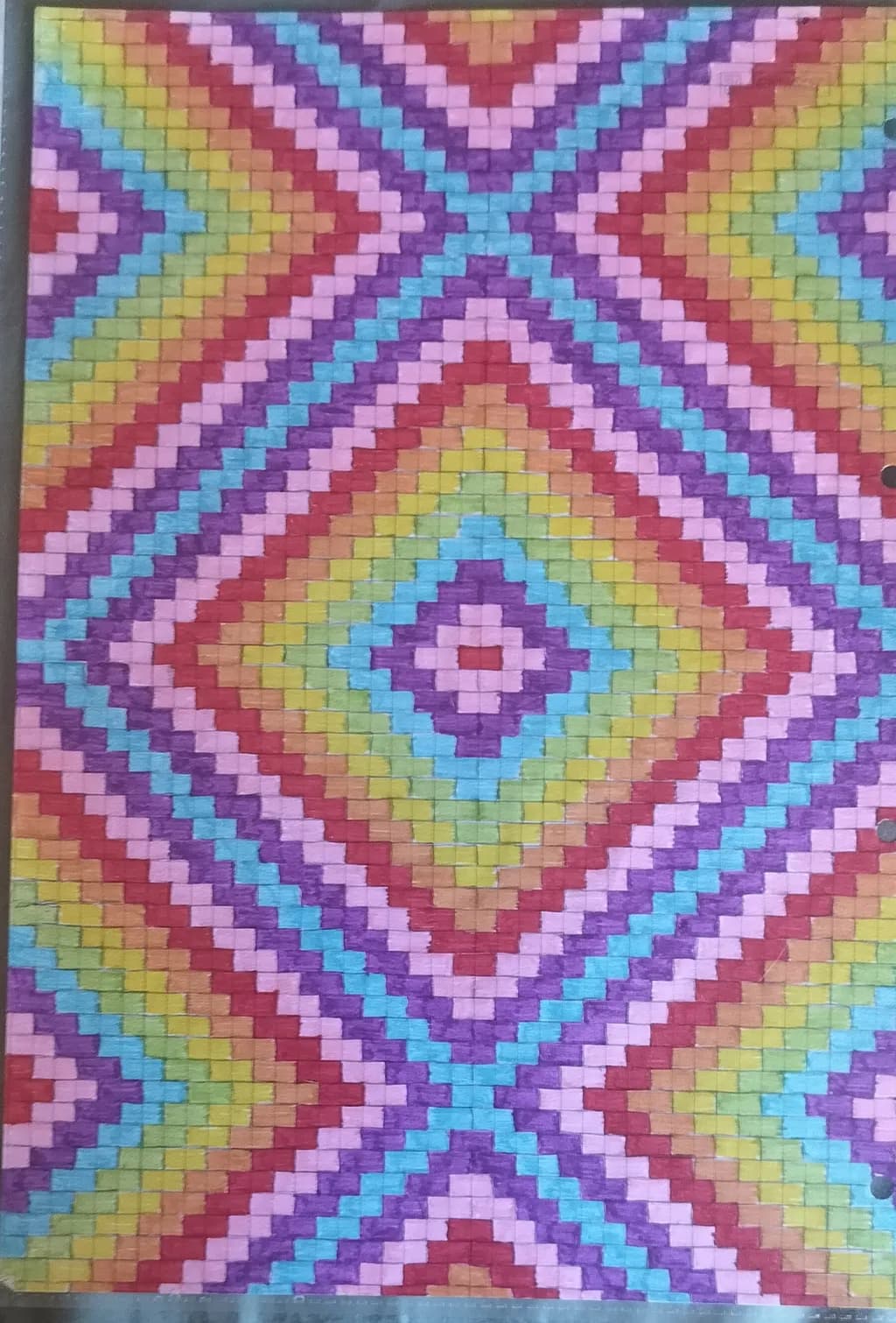 Pixel Prism Pattern