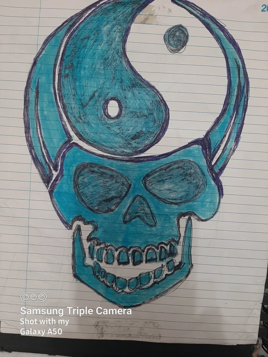 Yin Yang Skull