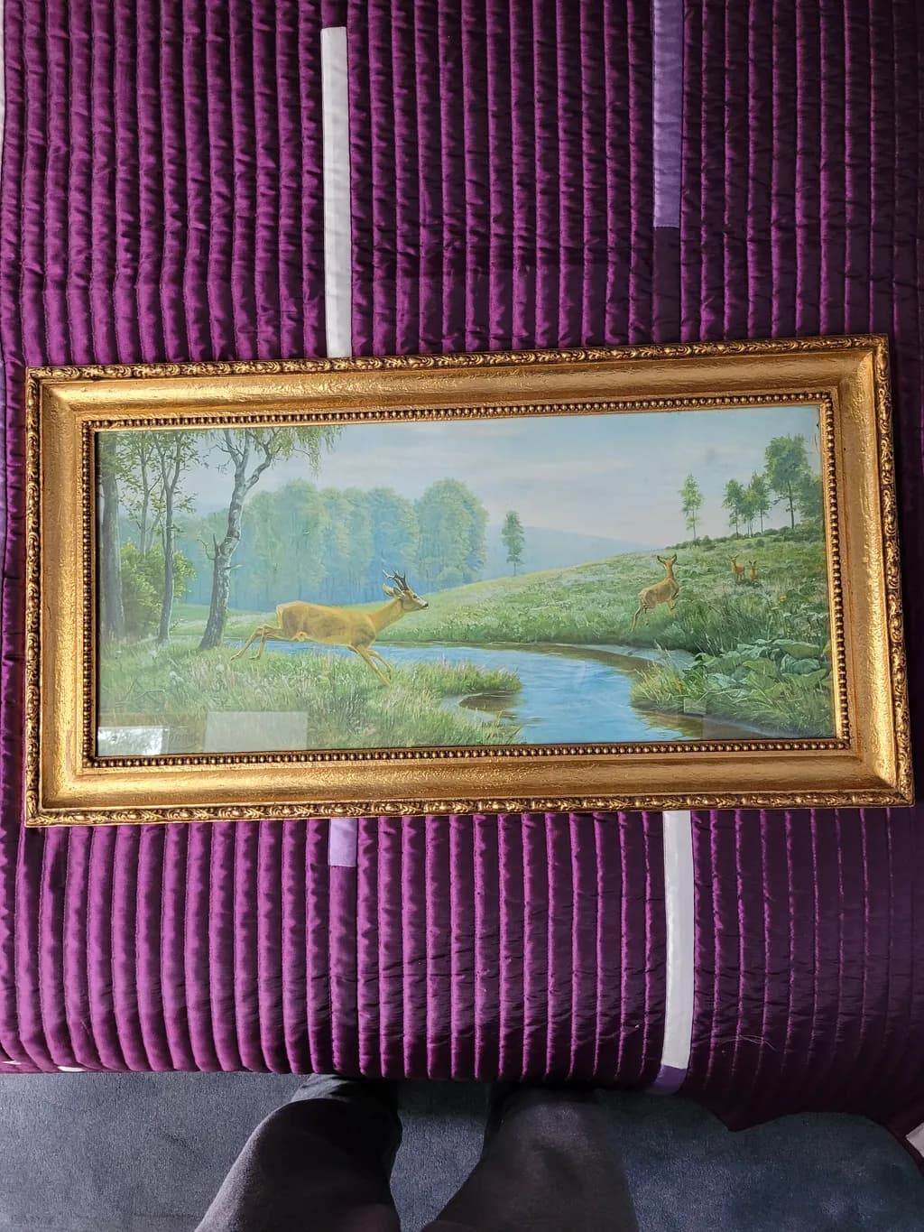 Deer by the Stream