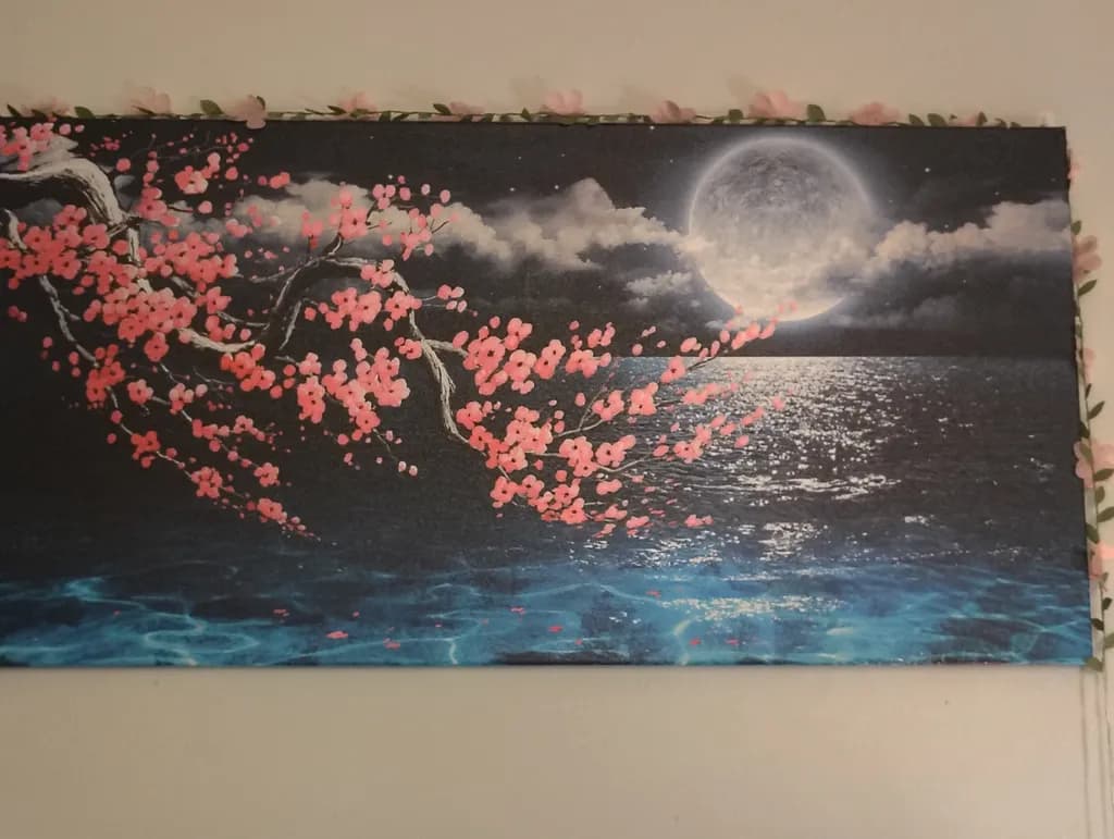 Moonlit Blossom Drift