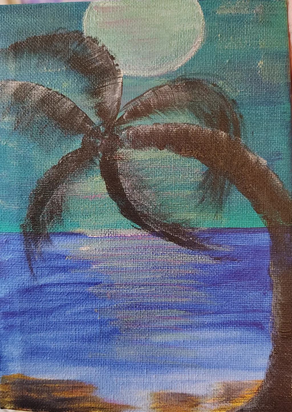 Moonlit Palm