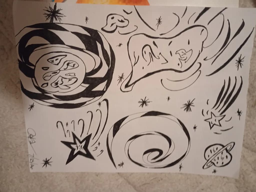 Cosmic Swirls and Stars