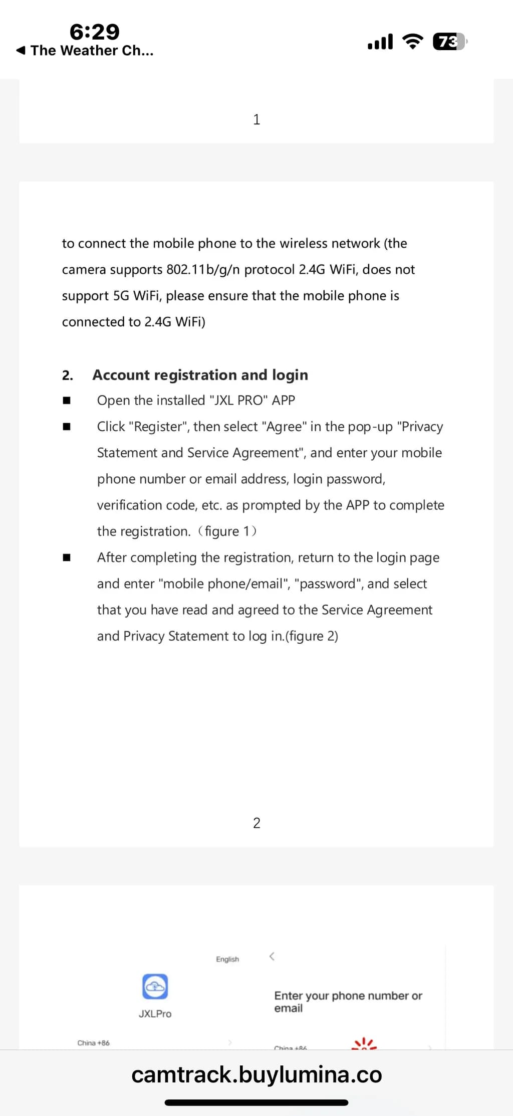 JXL Pro Registration Guide