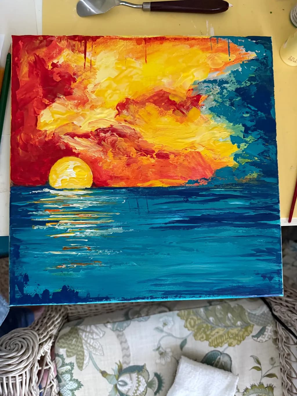 Fiery Horizon