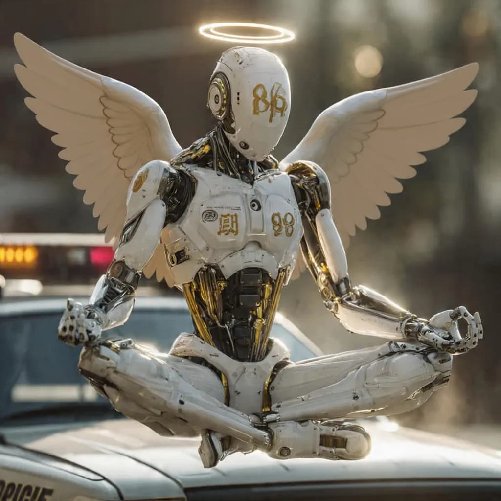 Angel Robot Meditation