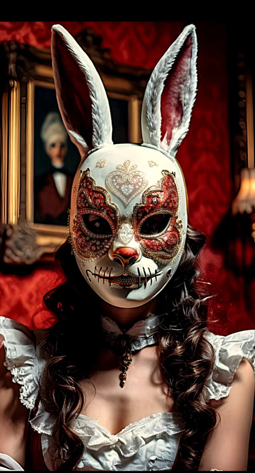 Baroque Rabbit Mask